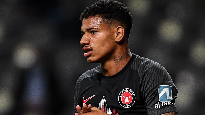 No Midtjylland, Marrony jogou nove partidas e não fez nenhum gol