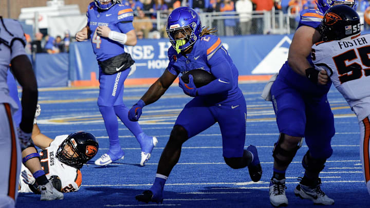 Boise State Broncos running back Ashton Jeanty. Boise State Broncos running back Ashton Jeanty.
