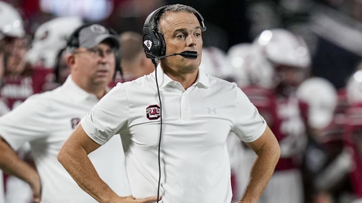 South Carolina football coach Shane Beamer