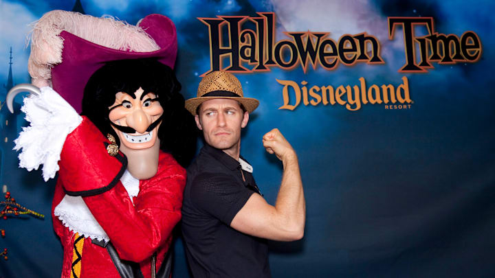 'Glee' Star Matthew Morrison Celebrates "Halloween Time" At Disneyland