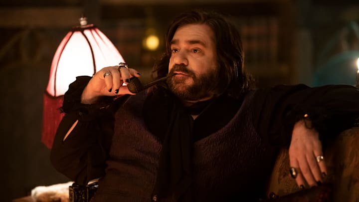 “WHAT WE DO IN THE SHADOWS” -- “The Mall” -- Season 5, Episode 1 (Airs July 13) — Pictured: Matt Berry as Laszlo. CR: Russ Martin: FX