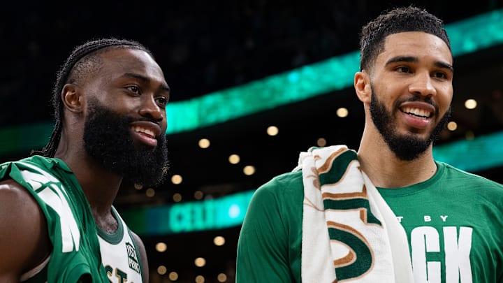 Jayson Tatum and Jaylen Brown are showing "no signs of spoiled friendship" at this point
