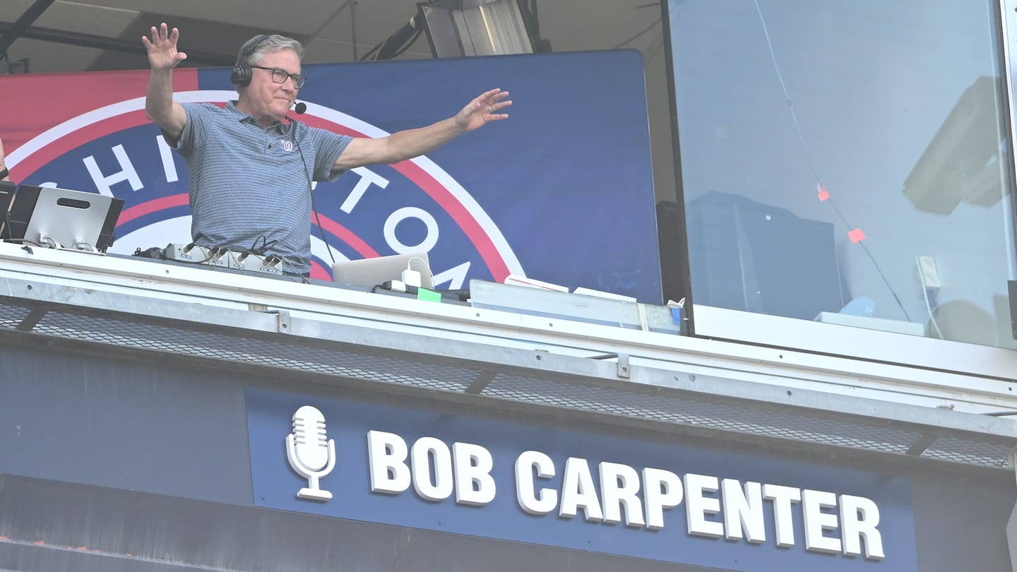 Legendary Nationals broadcaster receives touching final tribute before final game