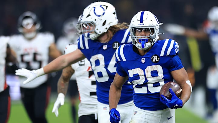 Indianapolis Colts - running back Jonathan Taylor Indianapolis Colts - running back Jonathan Taylor