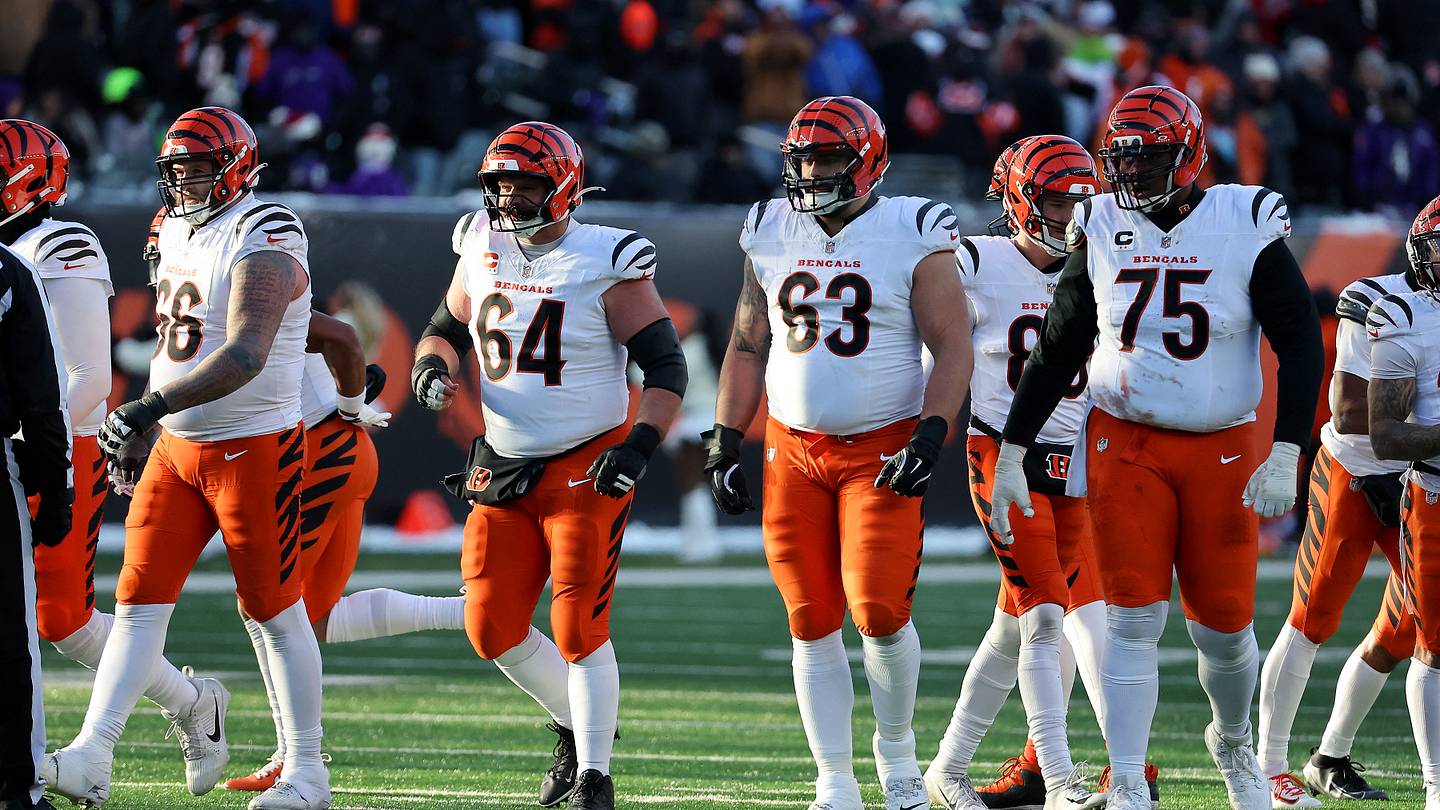Bengals banking on Joe Burrow to thrive behind NFL's least expensive offensive line
