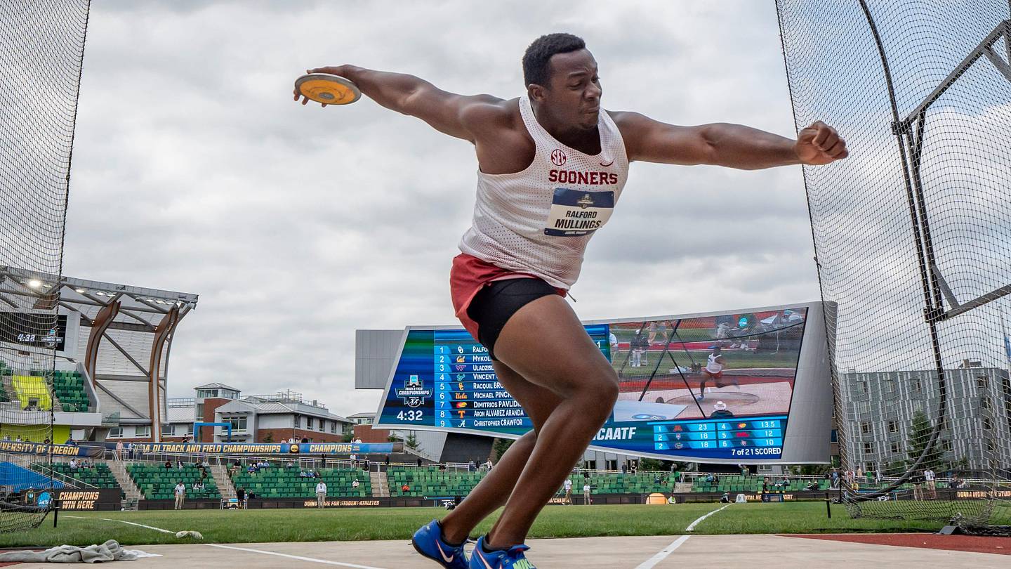 Sooners clean house at NCAA Outdoor Track & Field Championships as Ralford Mullings makes history