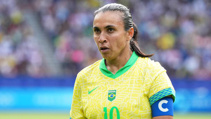 Marta avec la Seleçao face au Japon