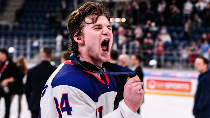 U18 Ice Hockey World Championship 2023 - United States v Sweden
