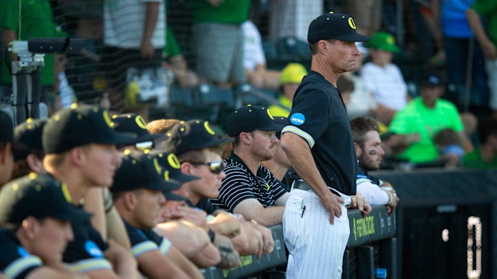 Oregon head coach Mark Wasikowski.
