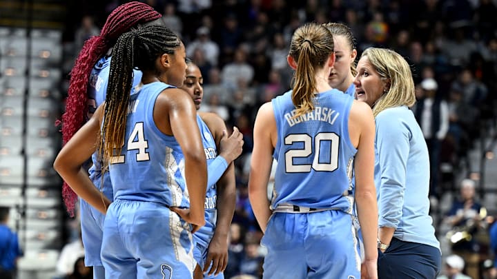 2023 Invesco QQQ Basketball Hall of Fame Women's Showcase - Connecticut v North Carolina