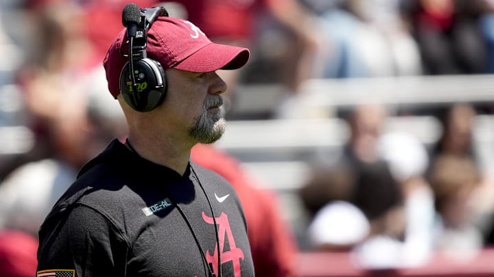 Alabama offensive coordinator Ryan Grubb