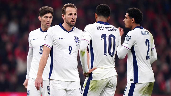 Harry Kane (9) and Jude Bellingham are the faces of a new golden generation for England. Harry Kane (9) and Jude Bellingham are the faces of a new golden generation for England.