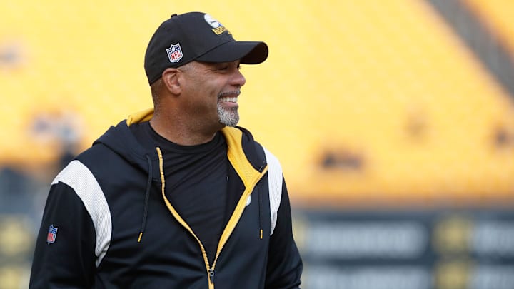 Pittsburgh Steelers running backs coach Eddie Faulkner