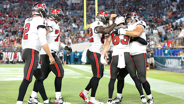 The Tampa Bay Buccaneers signed 17 players to their practice squad. 