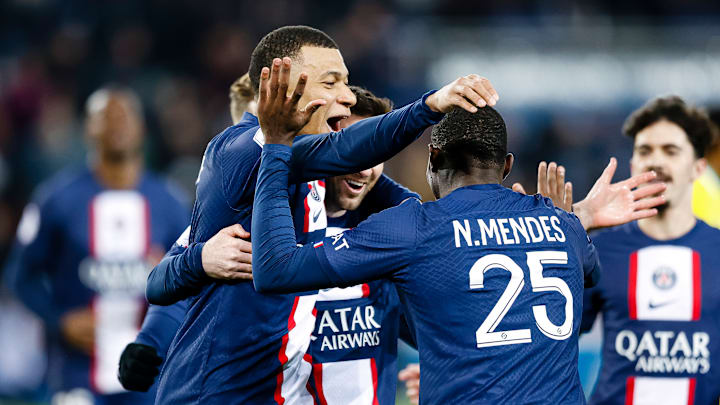 Kylian Mbappe, Lionel Messi, PSG | Paris Saint-Germain v FC Nantes - Ligue 1 Uber Eats