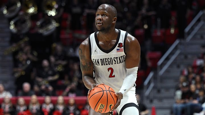 San Diego State Aztecs guard Adam Seiko (2) 