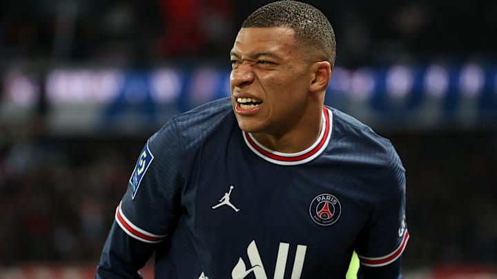Kylian Mbappé recibió un golpe en un entrenamiento