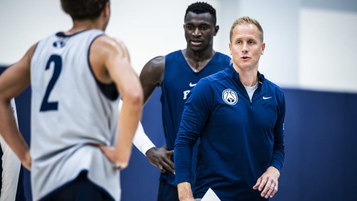 BYU head coach Kevin Young BYU head coach Kevin Young