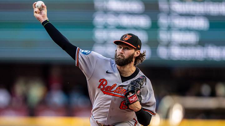Jun 16, 2026; Seattle, Washington, USA; Baltimore Orioles starter Brandon Young (63) delivers a pitch during the second inning against the Seattle Mariners at T-Mobile Park. Mandatory Credit: Stephen Brashear-Imagn Images Jun 16, 2026; Seattle, Washington, USA; Baltimore Orioles starter Brandon Young (63) delivers a pitch during the second inning against the Seattle Mariners at T-Mobile Park. Mandatory Credit: Stephen Brashear-Imagn Images