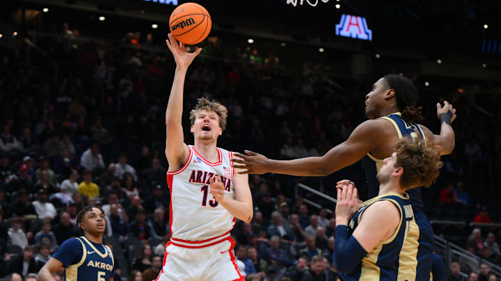 The Arizona Wildcats hammered Akron in the first round of the NCAA Tournament.