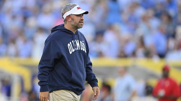 Mississippi Rebels head coach Pete Golding. Mandatory Credit: Steve Roberts-Imagn Images