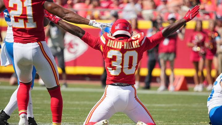 Kansas City Chiefs cornerback Christian Roland-Wallace (30)