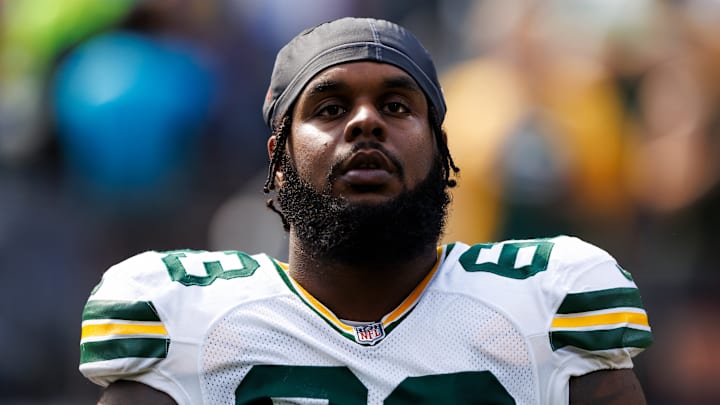 Green Bay Packers left tackle Rasheed Walker