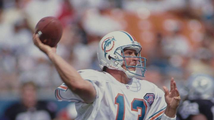 Dan Marino, el legendario quarterback de los Miami Dolphins. Dan Marino, el legendario quarterback de los Miami Dolphins.