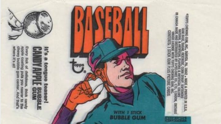 1972 Topps Baseball wrapper 1972 Topps Baseball wrapper