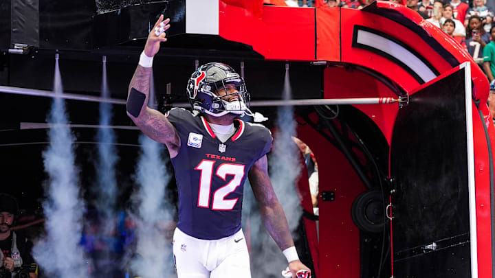 After missing Week 8 due to a concussion, will Houston Texans wide receiver Nico Collins be able to take the field for a Week 9 showdown with the Denver Broncos? After missing Week 8 due to a concussion, will Houston Texans wide receiver Nico Collins be able to take the field for a Week 9 showdown with the Denver Broncos?