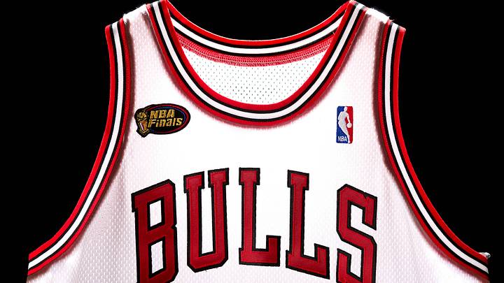 Michael Jordan's 1998 NBA Finals Game 3 Jersey.
