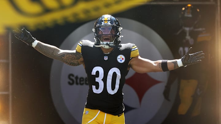 Pittsburgh Steelers running back Jaylen Warren.