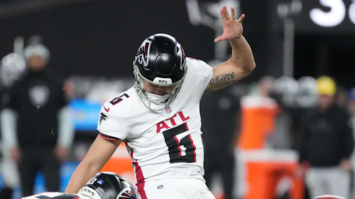 Atlanta Falcons kicker Younghoe Koo will compete with Lenny Krieg during NFL training camp. Atlanta Falcons kicker Younghoe Koo will compete with Lenny Krieg during NFL training camp.