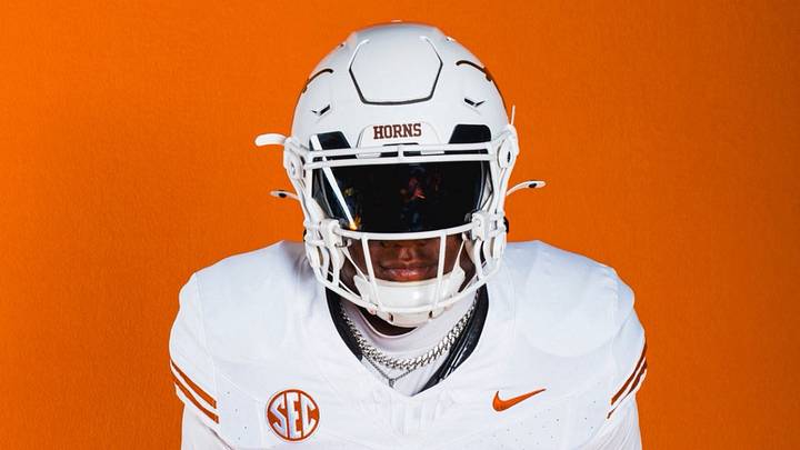 Easton Royal during his official visit with the Texas Longhorns Easton Royal during his official visit with the Texas Longhorns