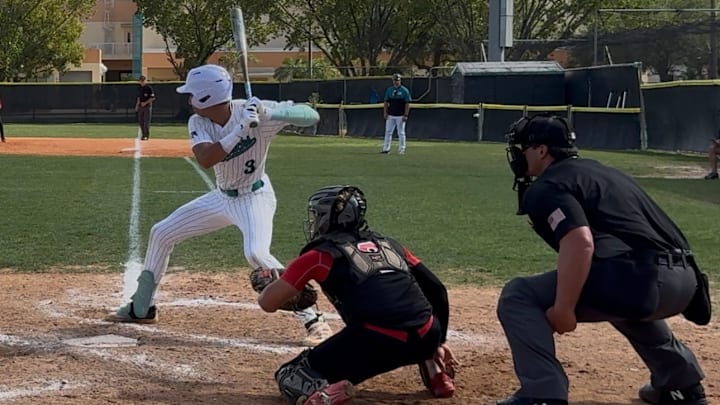 Juan Cera of Archbishop McCarthy is a big reason the Mavericks have gotten hot in the second half.