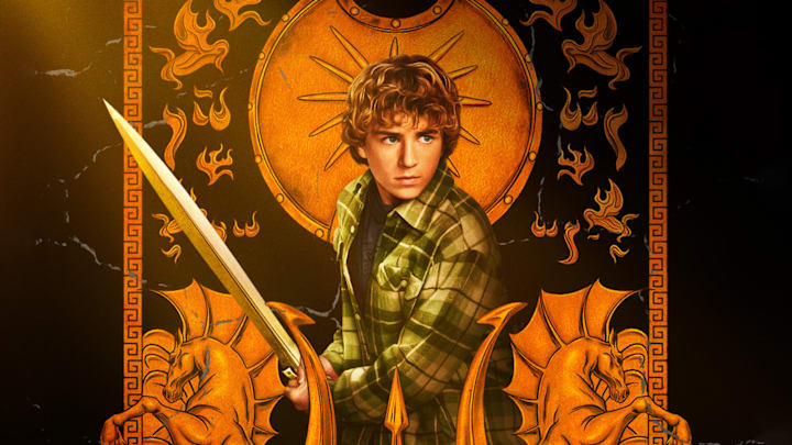 Percy Jackson and the Olympians key art