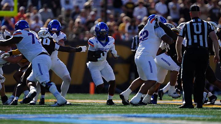 Boise State's Dylan Riley. Boise State's Dylan Riley.