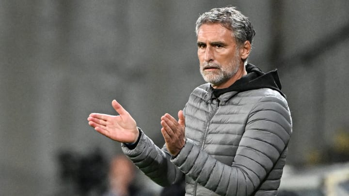 Olivier Dall'Oglio, entraîneur de l'ASSE Olivier Dall'Oglio, entraîneur de l'ASSE