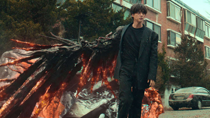 Song Kang as Cha Hyun-su in Sweet Home season 3 