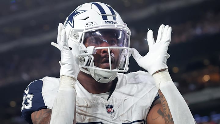 Dallas Cowboys running back Rico Dowdle Dallas Cowboys running back Rico Dowdle