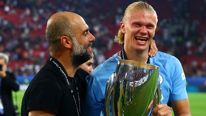 Erling Haaland, Josep Guardiola