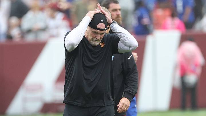 Dan Quinn and the Commanders lost to the Giants in overtime on Sunday.