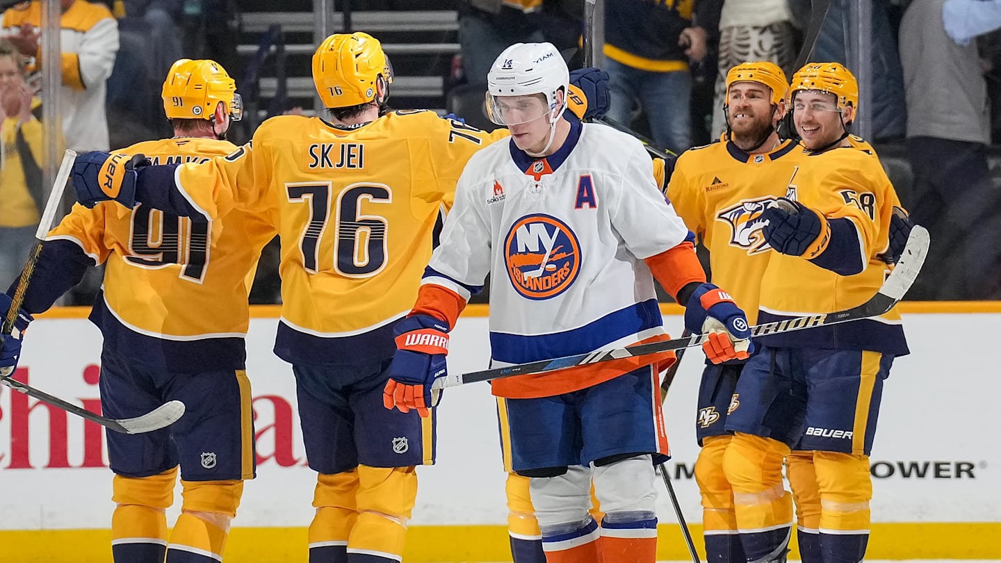 The NY Islanders are hoping for better luck tonight in Nashville than their last two trips to Music City