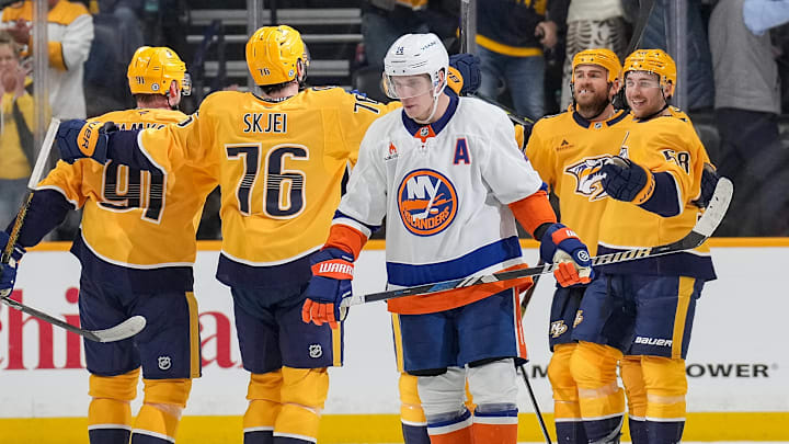 New York Islanders v Nashville Predators