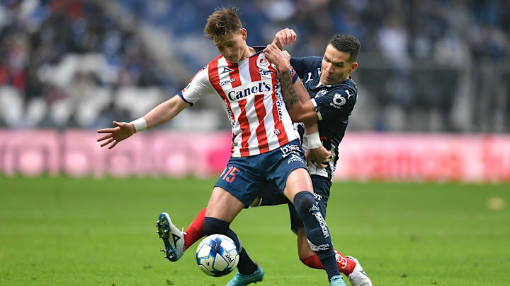 Celso Ortíz y Facundo Waller, Monterrey vs Atlético San Luis 