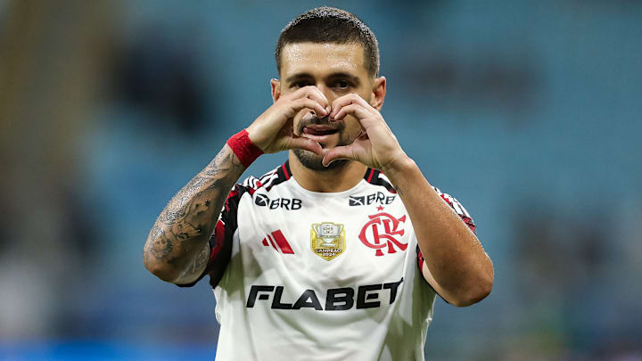 Arrascaeta foi um dos destaques do Flamengo e da 4ª rodada do Brasileirão 2025 Arrascaeta foi um dos destaques do Flamengo e da 4ª rodada do Brasileirão 2025