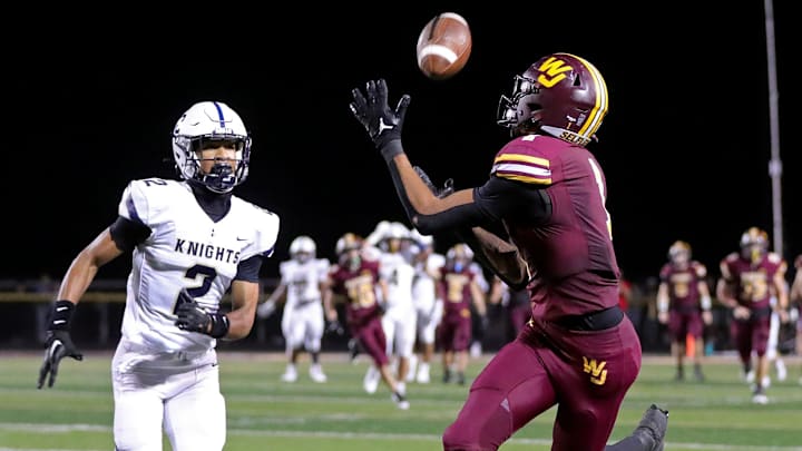 Walsh Jesuit wide receiver Milan Parris