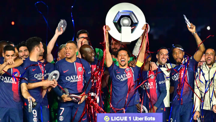 PSG ganhou 10 das últimas 12 edições do Campeonato Francês