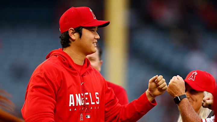 Oakland Athletics v Los Angeles Angels