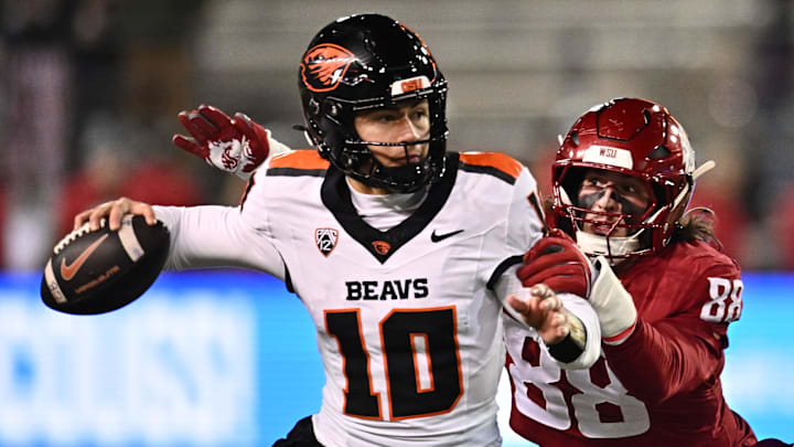 Tristan Ti'a played one season at Oregon State and was rated a four-star out of high school. Tristan Ti'a played one season at Oregon State and was rated a four-star out of high school.